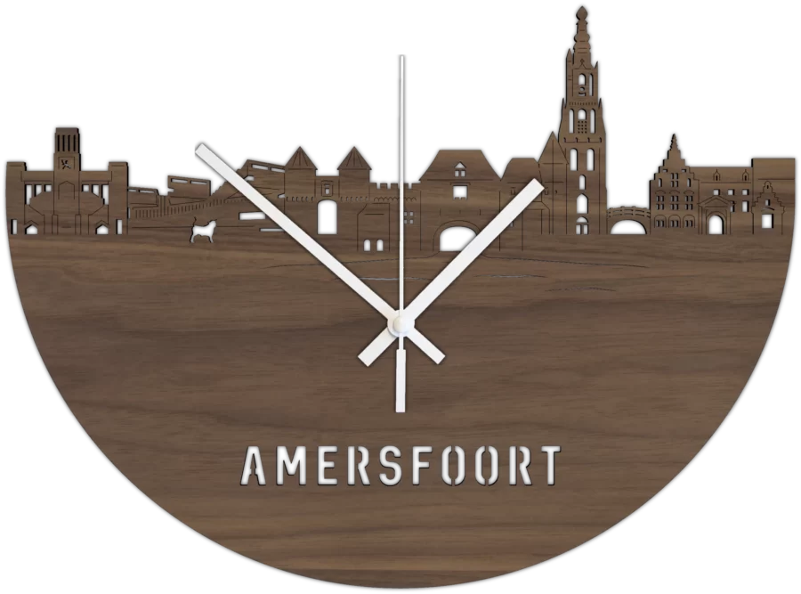 Noten klok van Amersfoort, City Shapes wanddecoratie