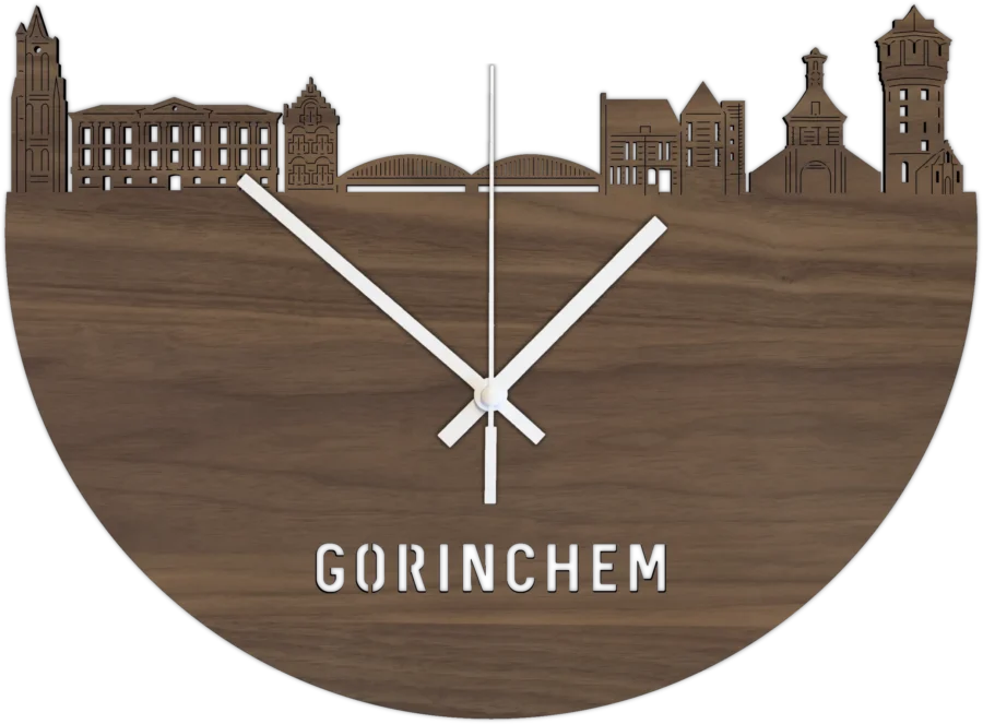 Noten klok van Gorinchem, City Shapes wanddecoratie