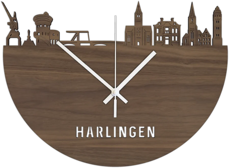 Noten klok van Harlingen, City Shapes wanddecoratie