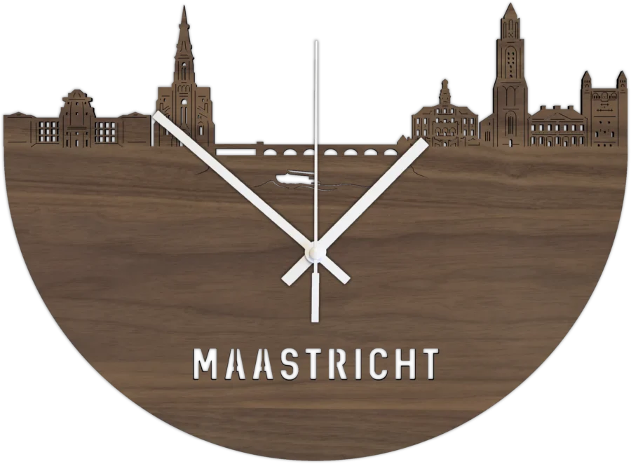 Noten klok van Maastricht, City Shapes wanddecoratie