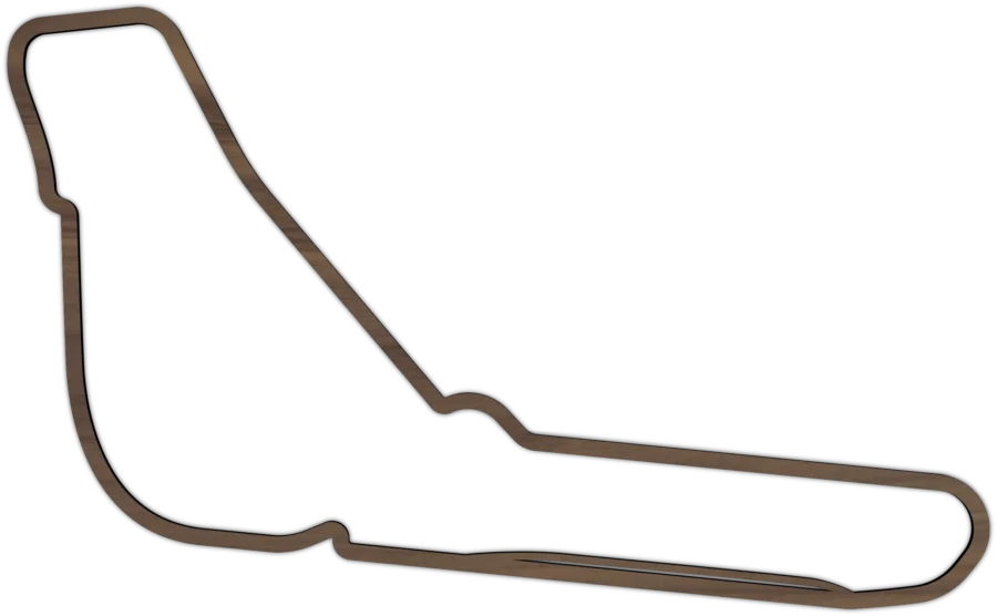 Nussbaum Circuit von Monza, City Shapes Wanddekoration