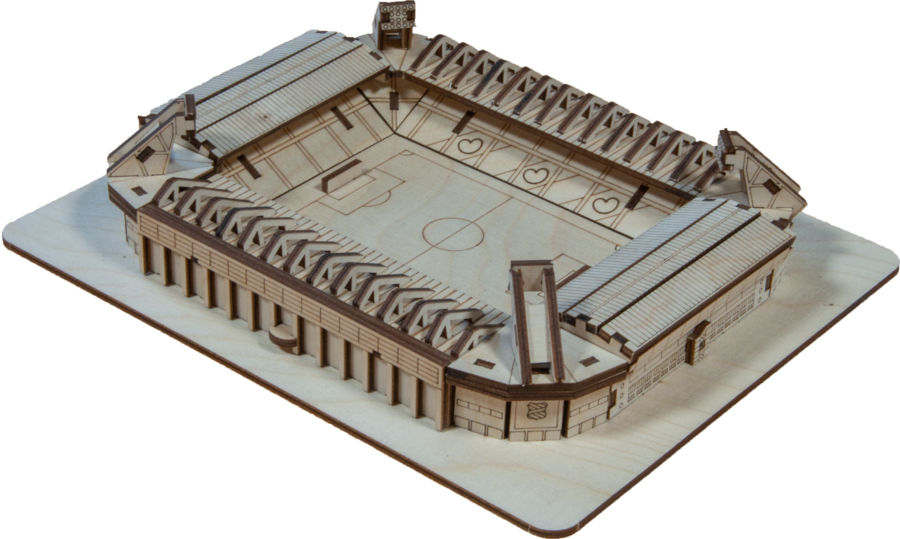 Populieren 3D puzzels van Abe Lenstra Stadion, City Shapes wanddecoratie